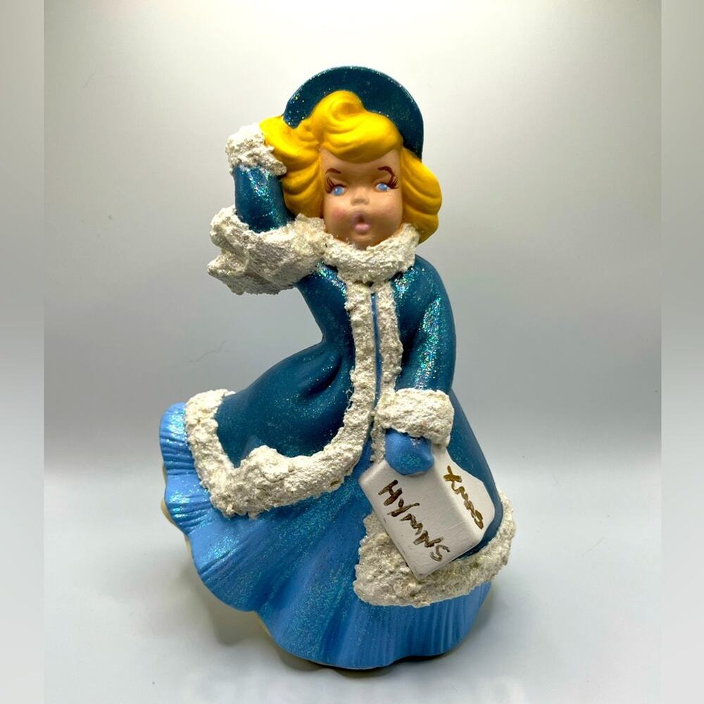 Vintage Atlantic Mold X-Mas Hymns Caroler